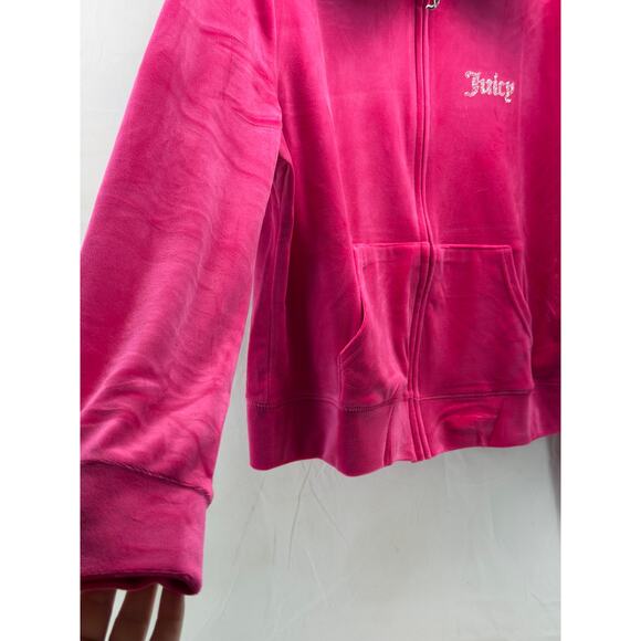 New Juicy couture, Los Angeles, CA mean girls classic velour zip up hoodie XL - Picture 4 of 10